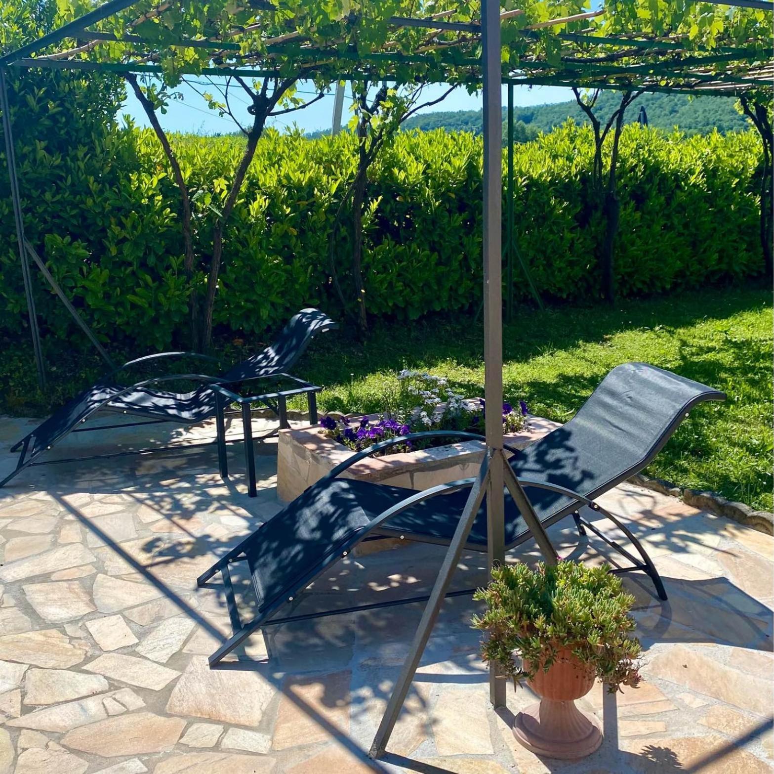 Casa Vacanze Podere San Giusto Волтера Екстериор снимка