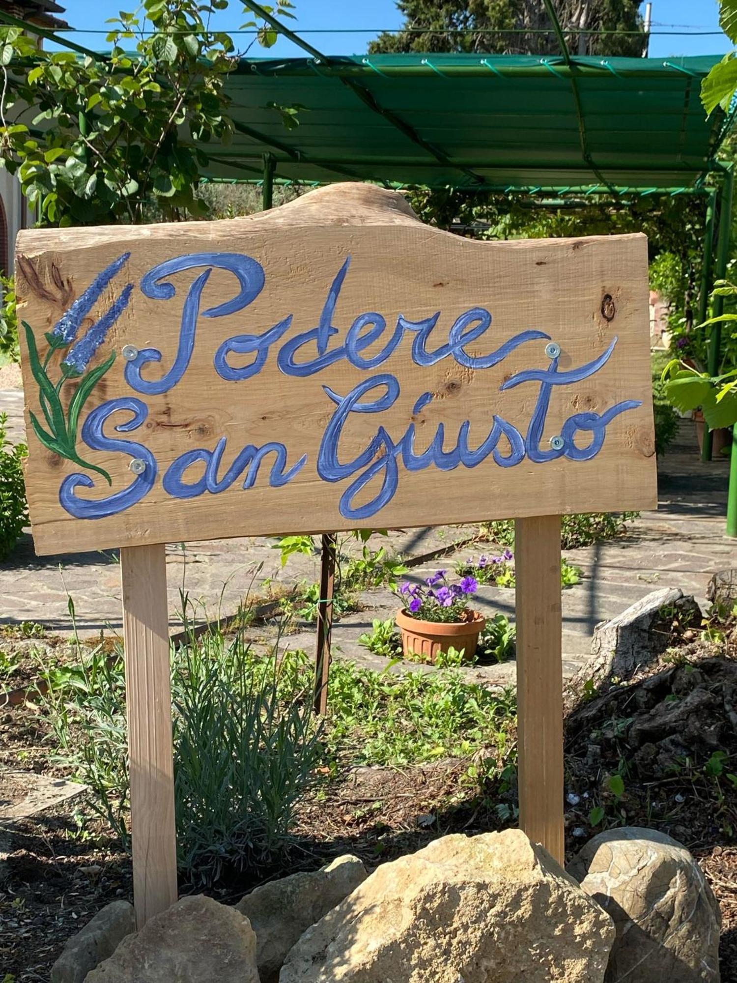 Casa Vacanze Podere San Giusto Волтера Екстериор снимка